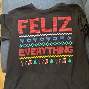 Holiday Zumba shirt Felice everything size extra small/small used
